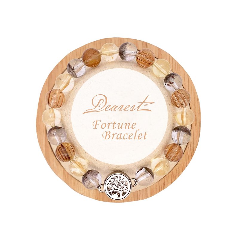 Fortune Crystal Aromatherapy Crystal Bracelet - Bracelets - Precious Metals 