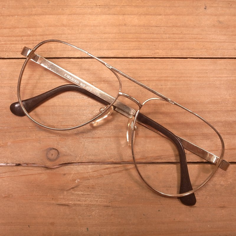Old bones gold class Ray-Ban metal frame J antique vintage - Glasses & Frames - Other Metals Gold