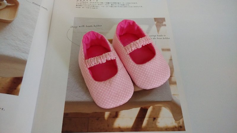 Foundation water jade handmade baby shoes baby shoes 11/12 - Baby Gift Sets - Cotton & Hemp Pink