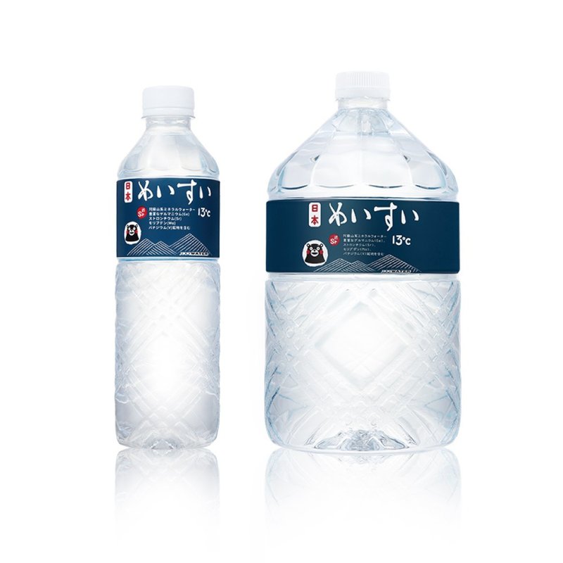 【日本名水13度C】日文款600mlx24入/箱+6000mlx2入/箱 日本原裝 - 養生/保健食品/飲品 - 其他材質 透明