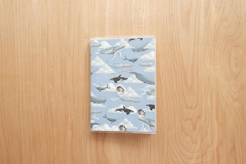 PLANNER A6 : WHALE ON THE MOON - Notebooks & Journals - Paper Blue