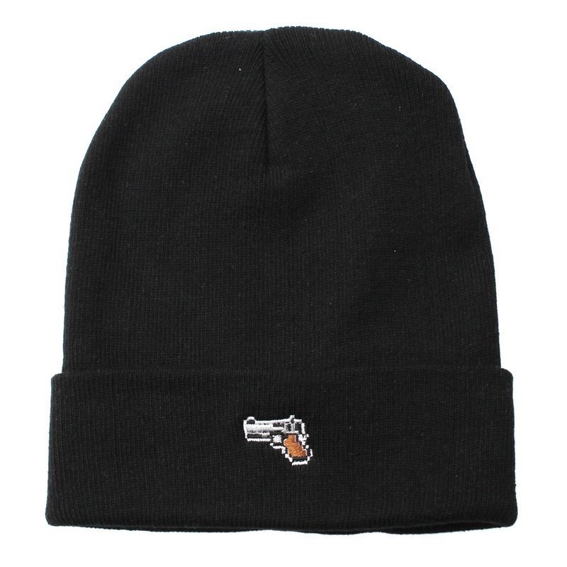 1911  豆豆帽 休閒帽（黑）BEANIE #BLACK - 帽子 - 棉．麻 黑色