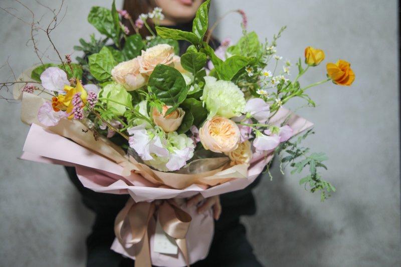 Sunshine-flower bouquet - ตกแต่งต้นไม้ - พืช/ดอกไม้ 