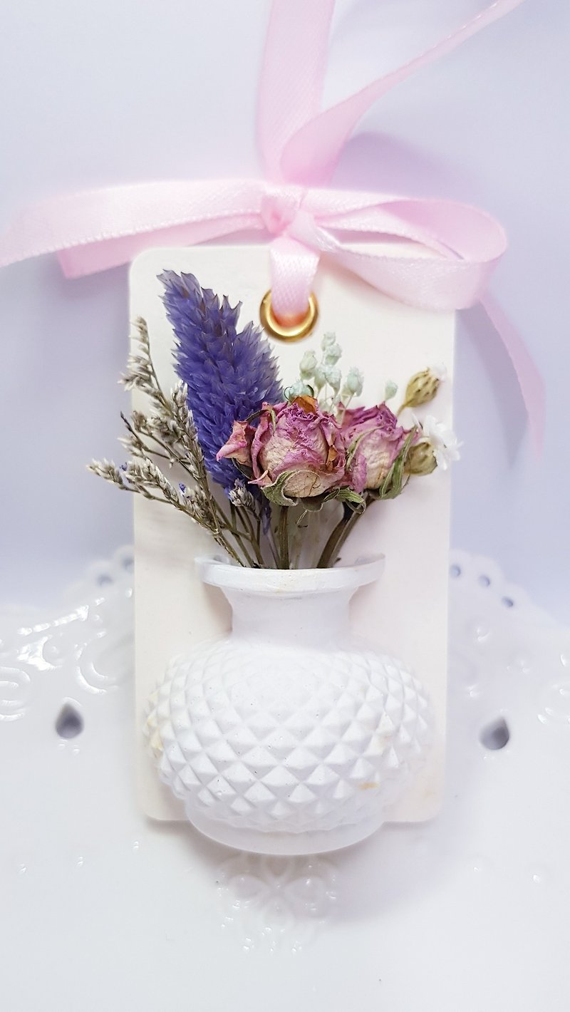 Wedding small things - hand made micro 醺 rose vase spread fragrant stone - dry flowers - Valentine's Day gift - birthday present - น้ำหอม - วัสดุอื่นๆ 