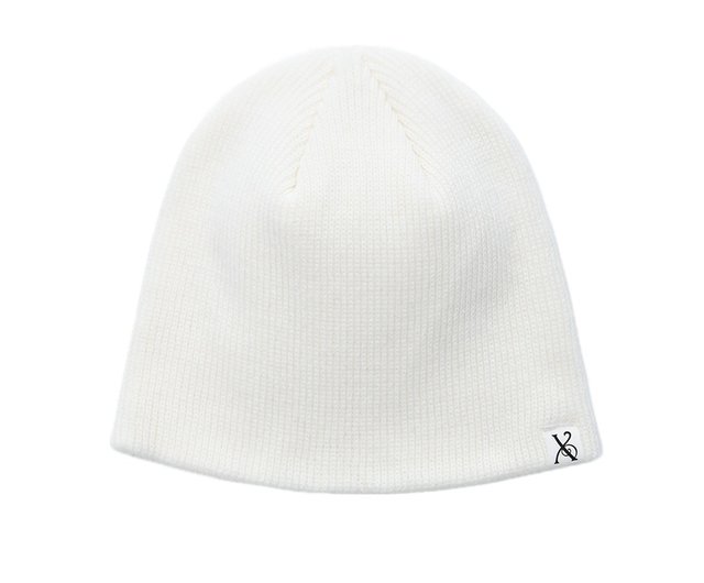 EDDY STUD BEANIE_WHITE - Shop XANADU Hats & Caps - Pinkoi