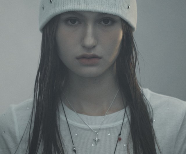 XANADU☆EDDY STUD BEANIE EDDY STUD BEANIE_BLACK - Shop XANADU Hats & Caps - Pinkoi