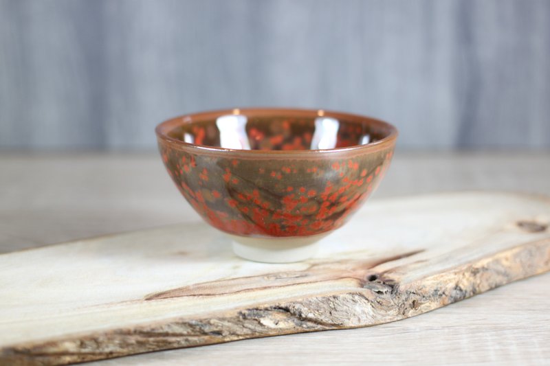 【送禮好物】赤陽 結晶釉茶杯 茶碗 鶯歌名家葉敏祥作品 - 茶壺/茶杯/茶具 - 陶 
