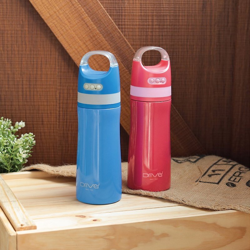 Driver 防水藍牙喇叭保溫瓶-380ml (共三色) - 保溫瓶/保溫杯 - 不鏽鋼 粉紅色