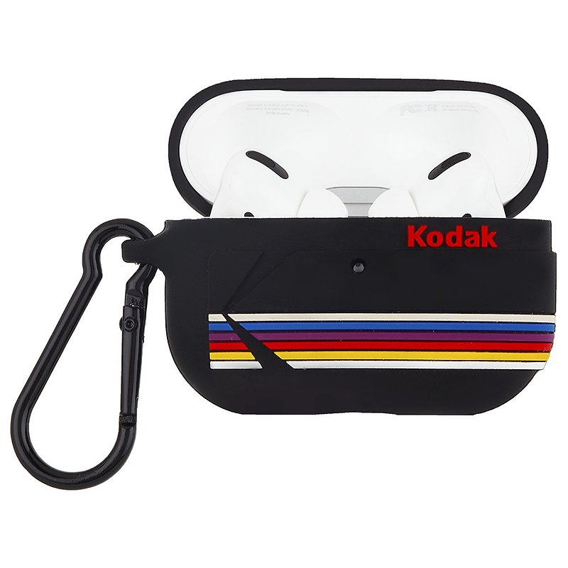 Kodak Airpods Pro case - Headphones & Earbuds Storage - Plastic Black