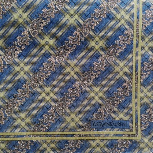 イヴ・サンローラン ヴィンテージ ハンカチ ホリデーギフト