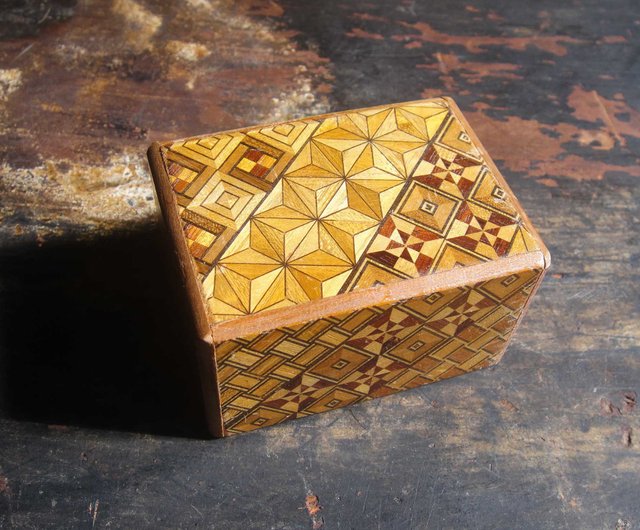 箱根寄木細工 宝石箱 物入れ 30cm 【公式通販】