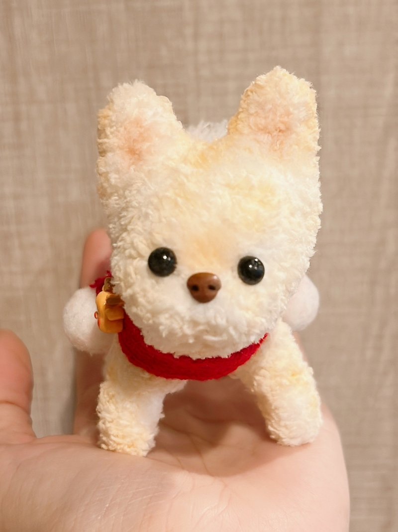 聖誕節限定扭扭棒手做娃娃-聖誕狗狗 - 公仔/玩偶 - 其他材質 橘色