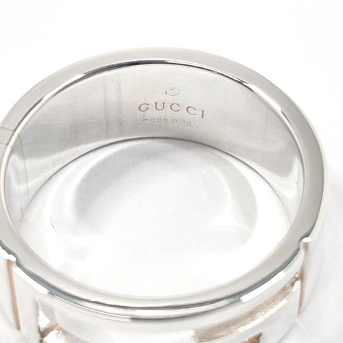 日本直送 中古美品】16号 グッチ GUCCI リング・指輪 ブラン