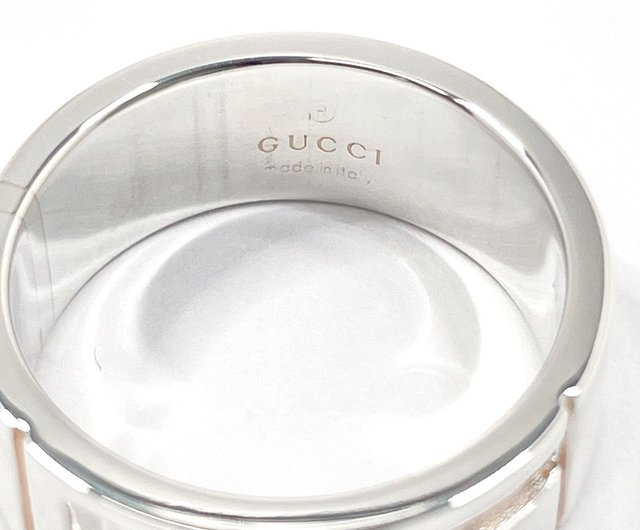 日本直送中古美品】16号グッチGUCCI リング・指輪ブランデッド