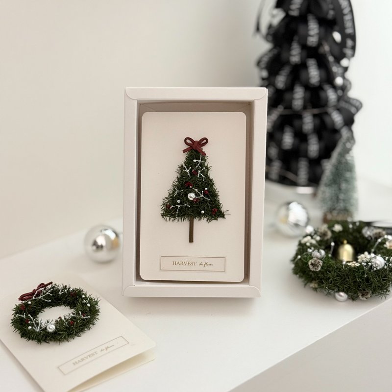 The thoughts in the small bouquet of Christmas cards (inside pages can be written) | Christmas cards, birthday cards and confessions - Cards & Postcards - Plants & Flowers Multicolor