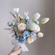 お花】レッド・オレンジ・バラ・チューリップ・自然風フラワー