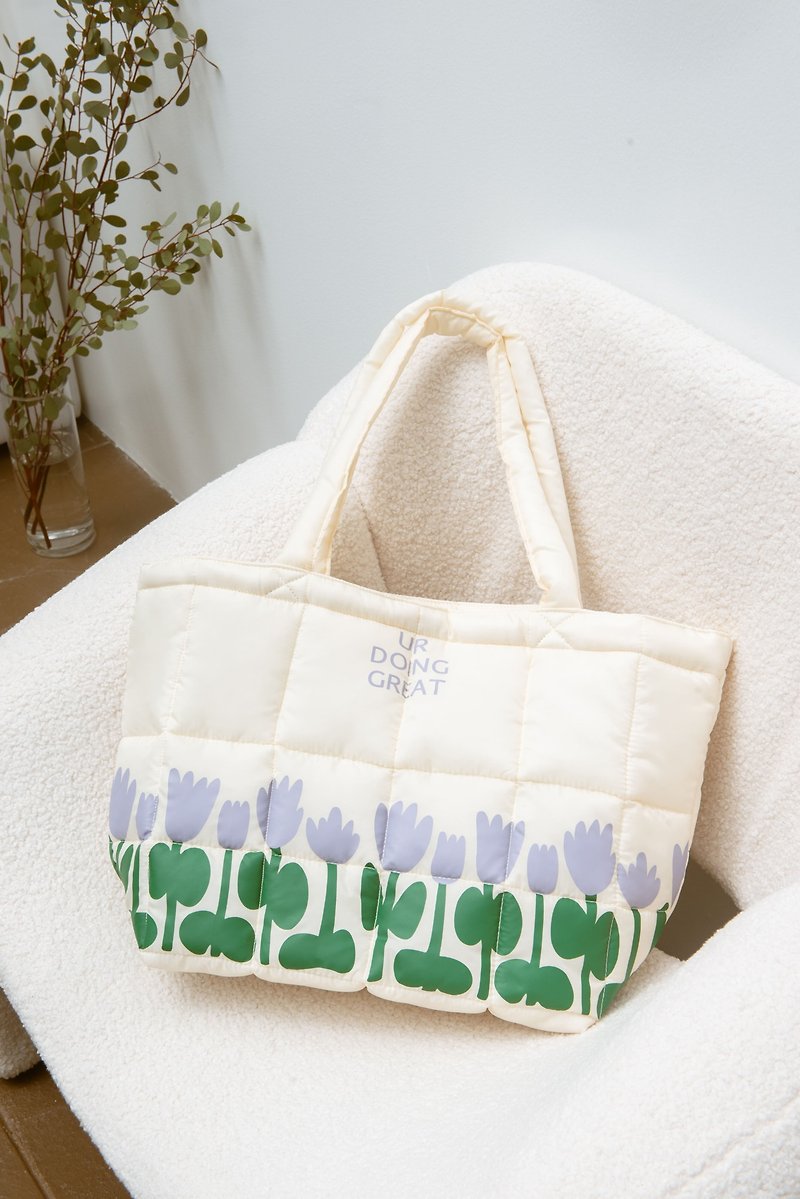 Tote Bag, PUFFER FLORAL Collection / PF-01 - 其他 - 其他材質 