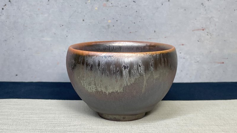 Tea bowl/original ore/Yang Boyong - ถ้วย - ดินเผา 