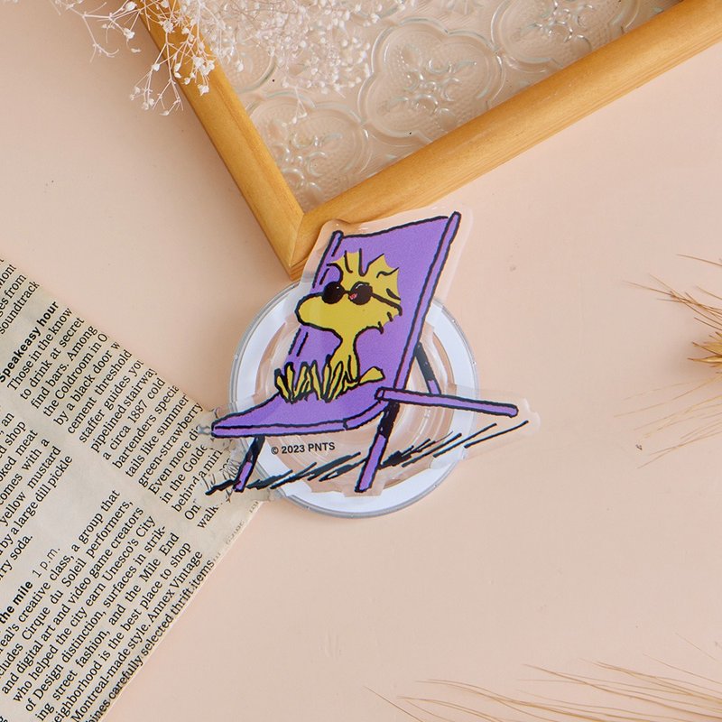 SNOOPY Snoopy Sun Lounger MagSafe Airbag Bracket - Phone Accessories - Acrylic Multicolor