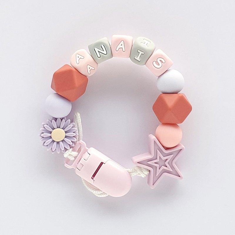 ANAIS Daisy Star Customized Pacifier Chain - Kids' Toys - Other Materials Multicolor