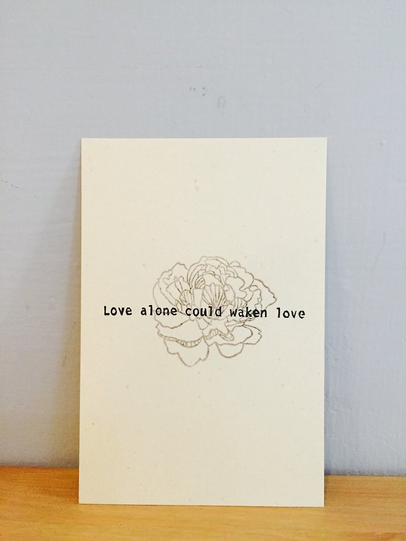 Which cover | Love alone could waken love Love alone could waken love!! | Limited Hand Postcards - การ์ด/โปสการ์ด - กระดาษ 