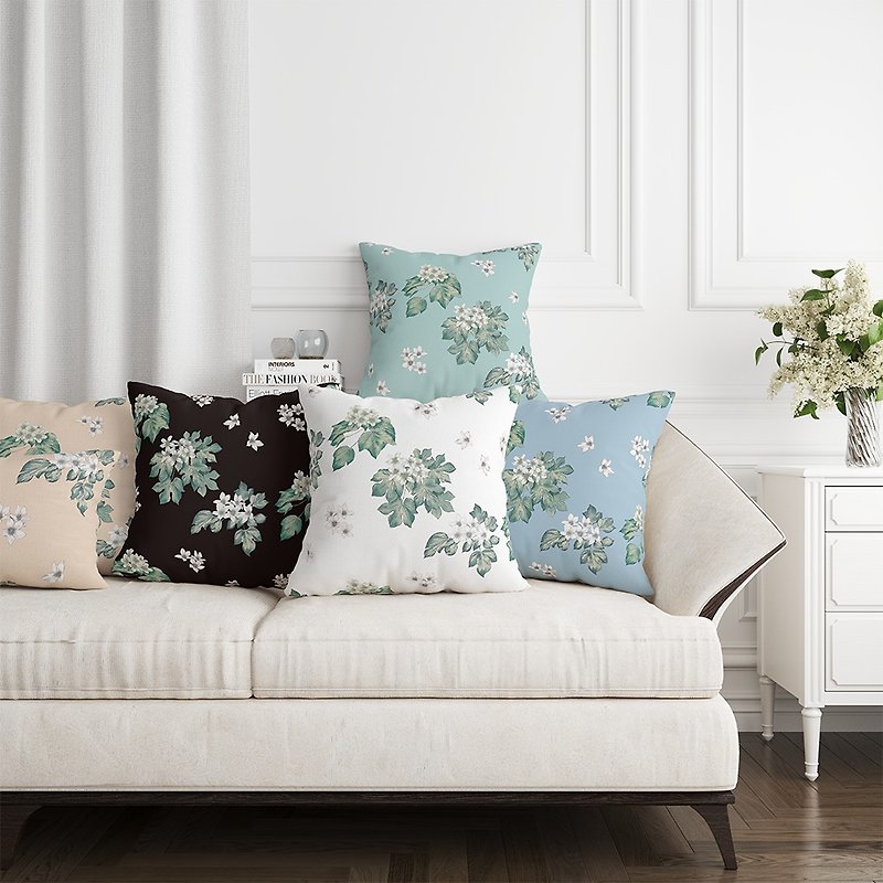 Brand Design Pillowcase Sycamore Flowers (Three Sets) - หมอน - เส้นใยสังเคราะห์ 