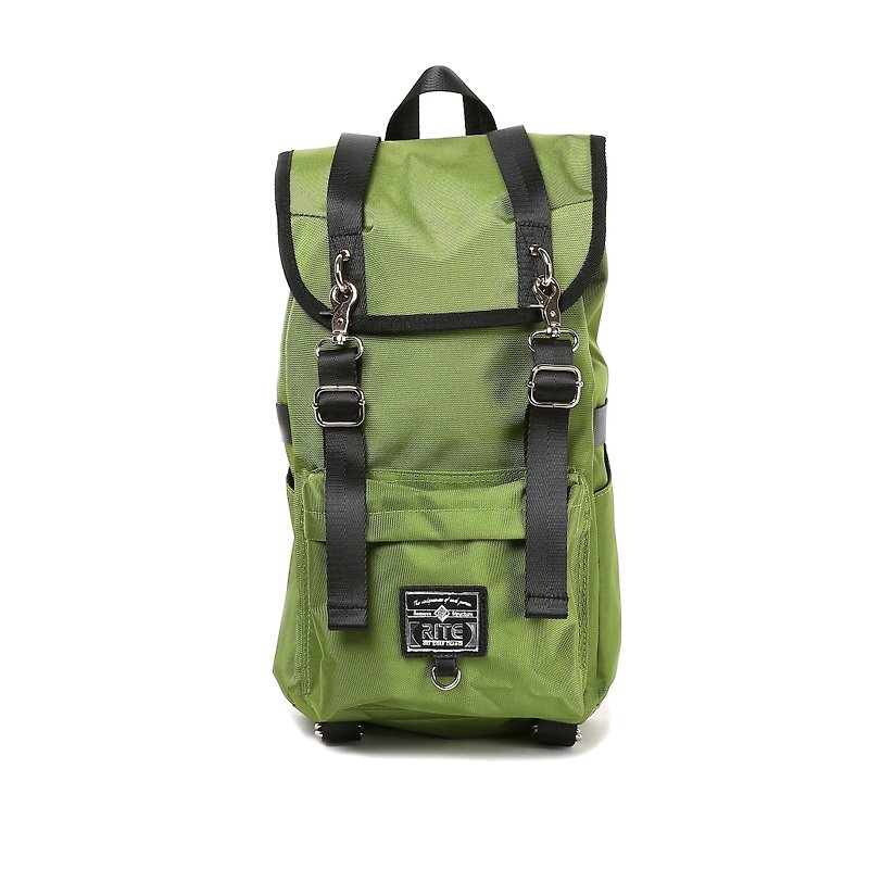 2016RITE Army BAGS (M) ║ ║ army green nylon - กระเป๋าเป้สะพายหลัง - วัสดุกันนำ้ สีเขียว