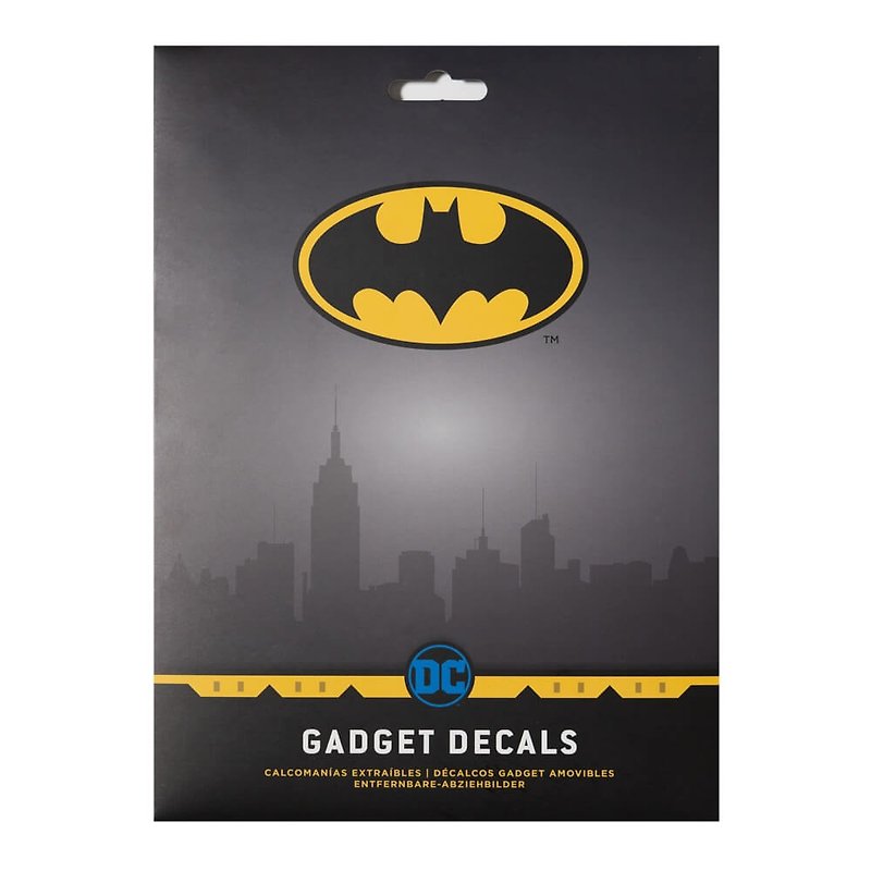 【Batman】DC BATMAN comic style 3C technology sticker set - Stickers - Other Materials Black