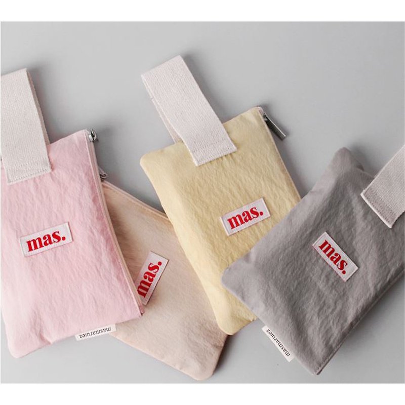 韓国のデザイナー ブランド Masmarulez 麻酔クラッチ バッグ - 無地無地シリーズ - トート・ハンドバッグ - その他の素材 