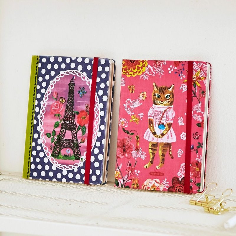 7321Design-NL娜塔莉魔幻週誌(無時效)-貓小姐,7321-83778 - 筆記本/手帳 - 紙 紅色