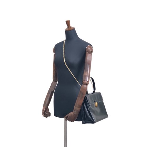 【VINTAGE】プラダ 2WAYショルダーバッグ 日本直送 名牌中古包 】PRADA プラダ ショルダーバッグ ブラック