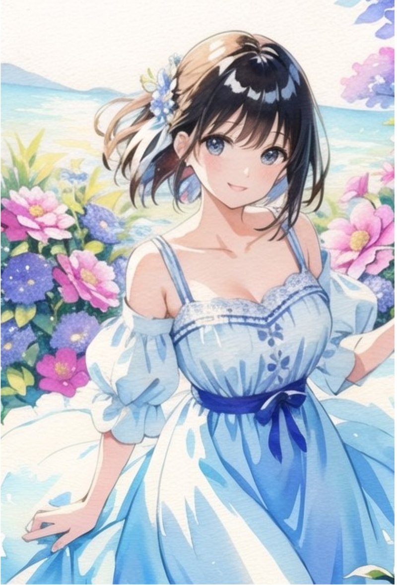 オリジナル人物ステッカー　No.285 - 貼紙 - 紙 