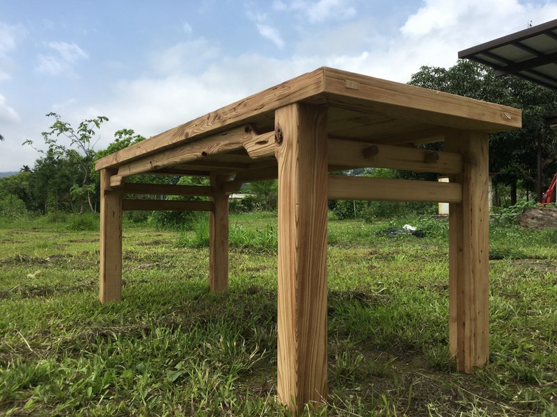 台灣檜木桌/餐桌/泡茶桌-2 - 其他家具 - 木頭 