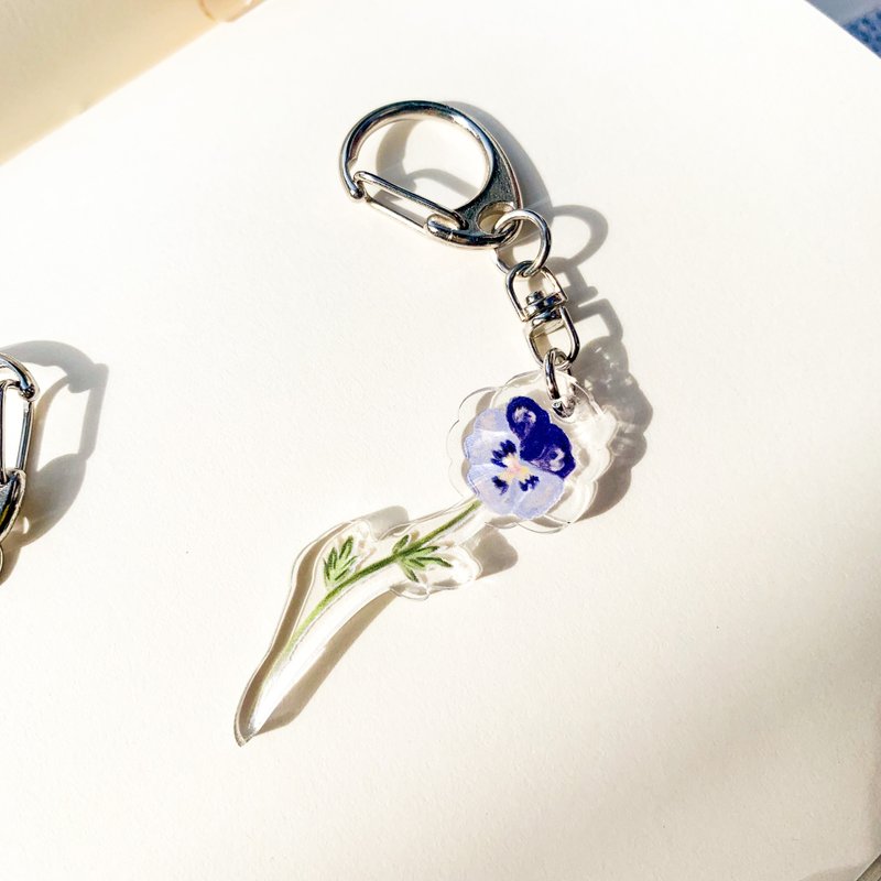 Viola — keychain - พวงกุญแจ - อะคริลิค หลากหลายสี