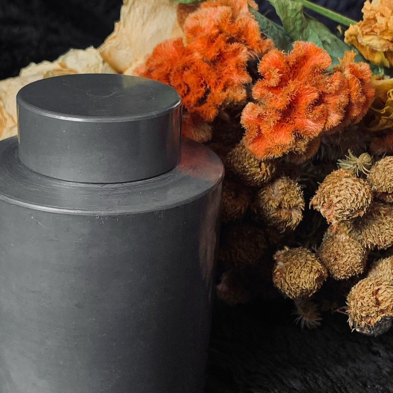 古典日式乾茂號造錫製茶罐 │精湛工藝 古樸淳美 古典 雅致 老件 - 其他 - 其他金屬 銀色