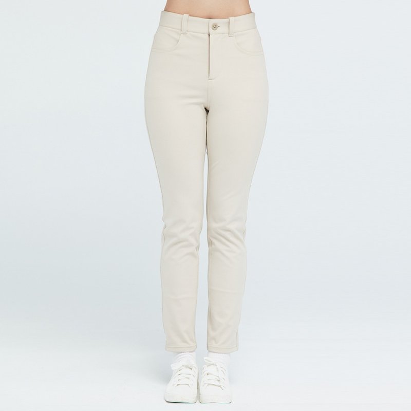 【台湾製】REBOOT-リブート機能性スキニーパンツ（レディース）-ウォームウッドブラウン - パンツ レディース - ポリエステル カーキ