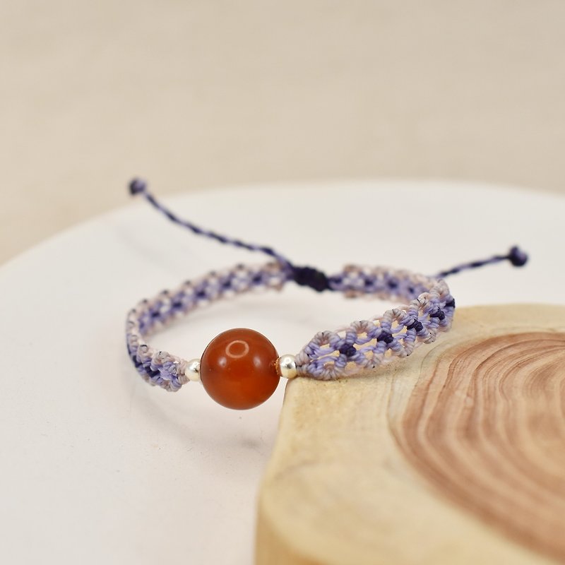 MIRROR Huang Xuanyuan-spun amber Wax bracelet - Bracelets - Jade 