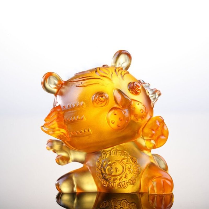 LIULI 阿猛 - 擺飾/家飾品 - 琉璃 橘色