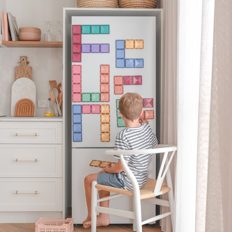 Australian Connetix Pastel Magnetic Building Blocks-Rectangular Refill Set (24pc) Educational Toys - ของเล่นเด็ก - พลาสติก 