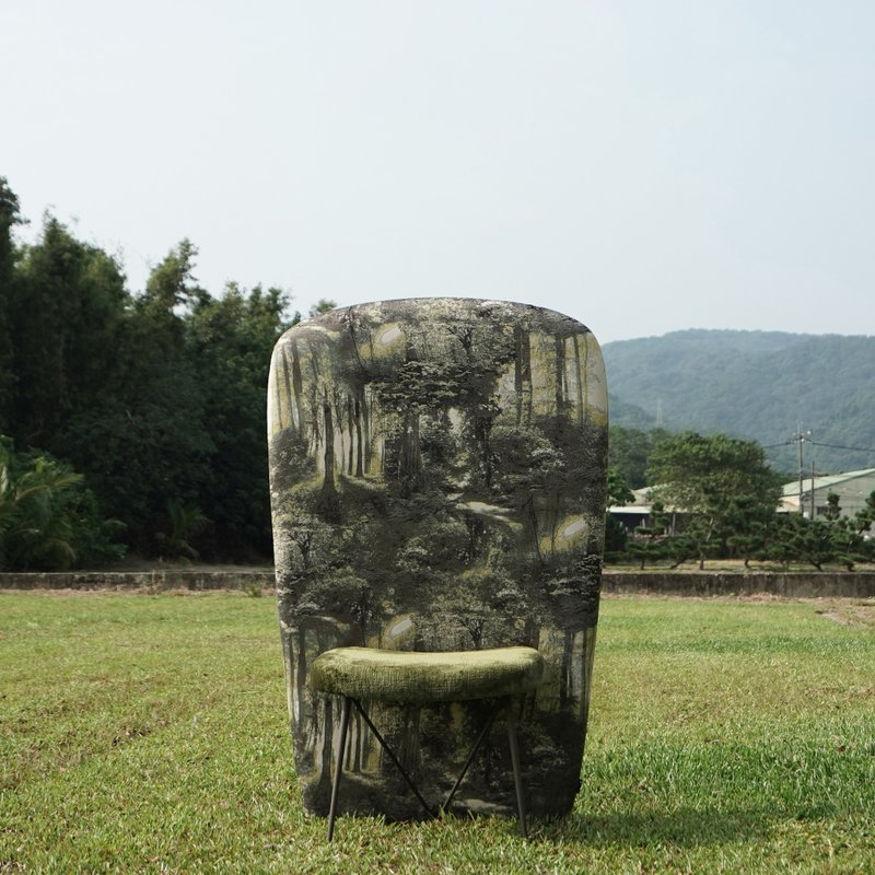 Forest forest single chair | leisure chair - เก้าอี้โซฟา - วัสดุอื่นๆ สีเขียว