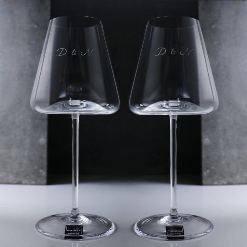 (一對價) 520cc ROGASKA 達文西 - 品酒對杯 - 酒杯/酒器 - 玻璃 灰色