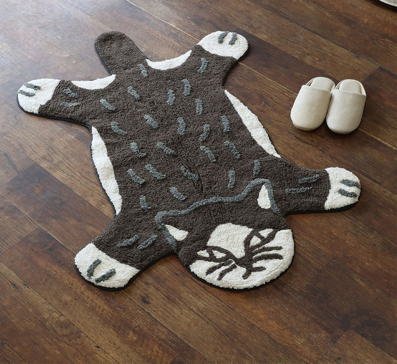 [Popular pre-order] Large font animal floor mat (large) (three styles) 14222873192 - พรมปูพื้น - ผ้าฝ้าย/ผ้าลินิน หลากหลายสี