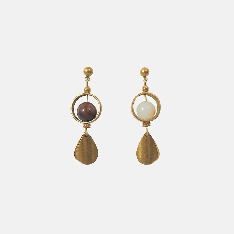 Raindrop Earrings - Earrings & Clip-ons - Gemstone Gold