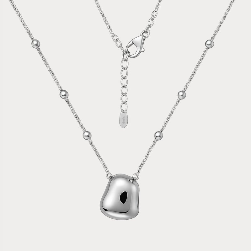 dashbrand DJ05-PD Melt Pendent (Minimal Jewelry) silver925 - 項鍊 - 純銀 銀色
