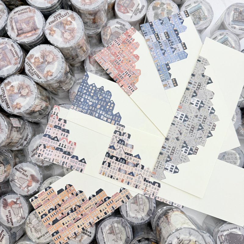 造鎮計劃標籤貼紙 - 貼紙 - 紙 