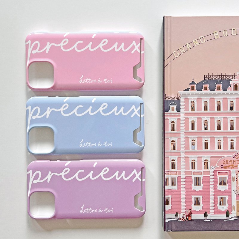 precieux pastel edition card case (3 colors) - เคส/ซองมือถือ - พลาสติก หลากหลายสี