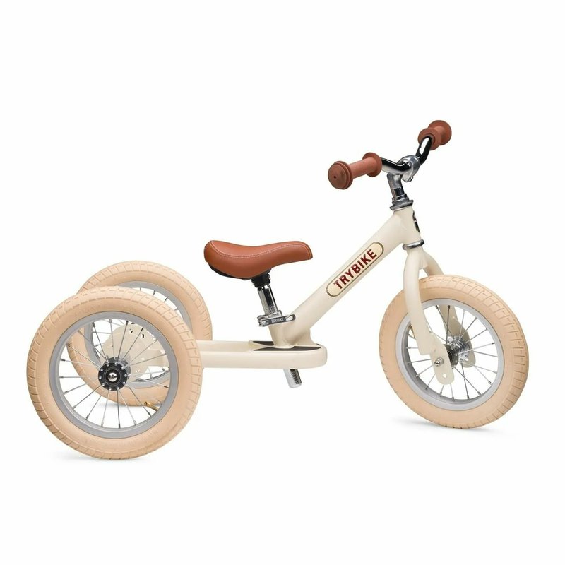 Trybike - 2合1漸進式平衡車/滑步車 - 霧面奶茶 - 寶寶/兒童玩具/玩偶 - 其他金屬 卡其色