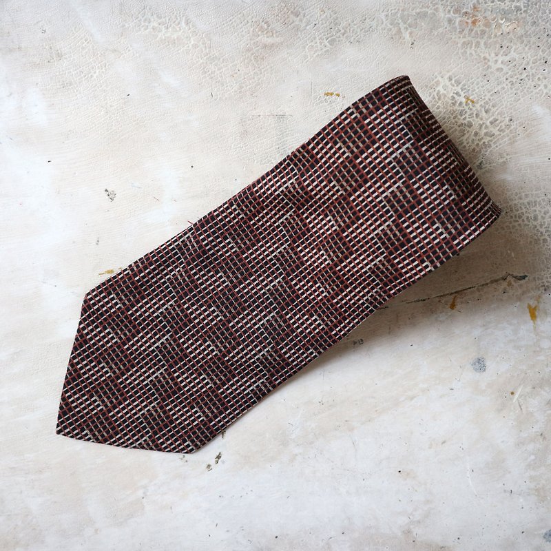 南瓜Vintage。古著 復古 法國製 Christian Dior 高級 領帶 - 領呔/呔夾 - 絲．絹 