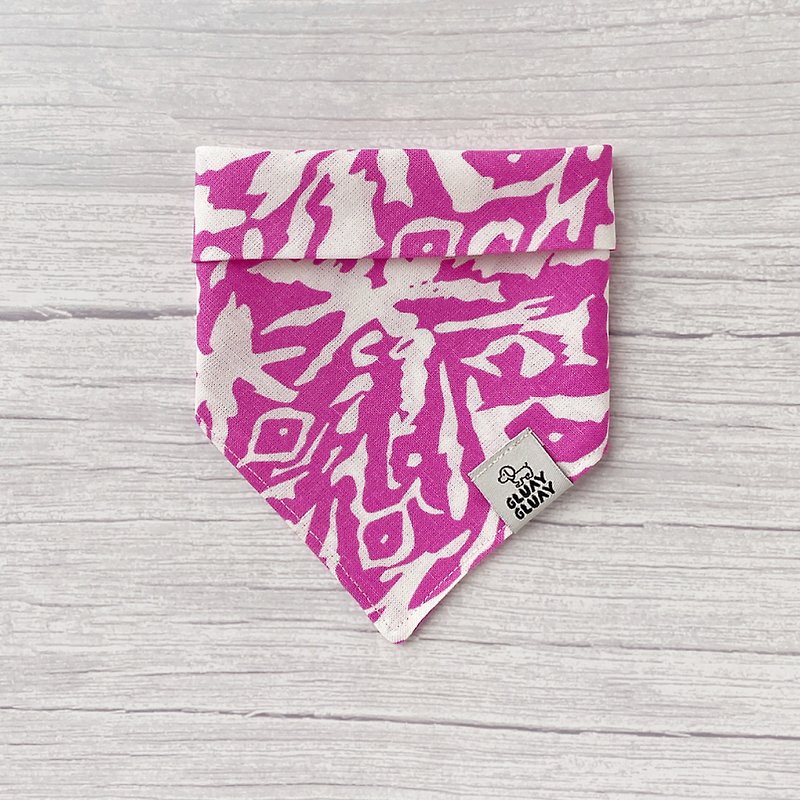 Abstract Arts: Dog and cat bandana - Collars & Leashes - Other Materials 