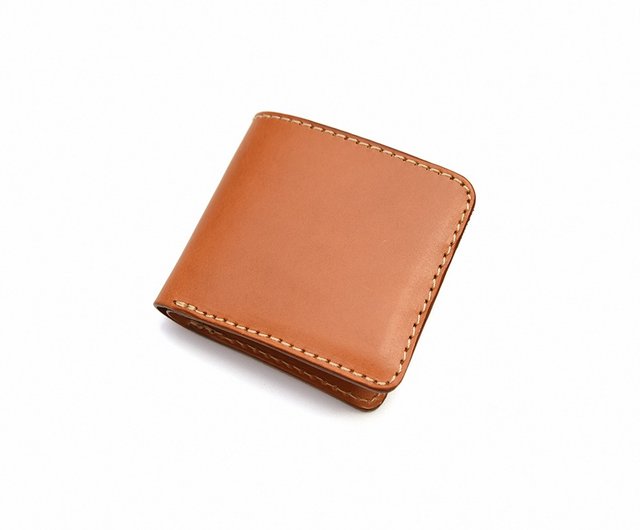 Werktagsgewand　手芸　洋書(*´꒳`*) Japanese craftsman handmade leather classic bi-fold short